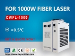 1KW fiber lazer kesim ekipmanları için su soğutma soğutucu